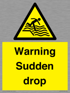 Warning Sudden drop
